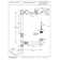 22-1/2" 17 ga. Fully Finished Brass Pull & Close Bathtub Leg Drain Assembly with No-Hole Overflow