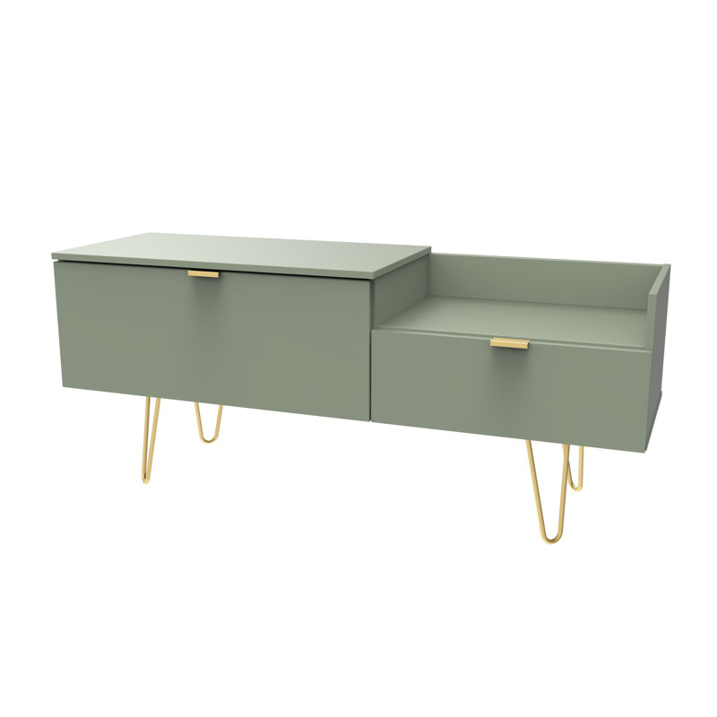 Taeyah TV Console Unit, Green