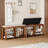 Upholstered Storage Bench with Flip Top And Adjustable Divider for Entryway, Bedroom, Living Room-403615834