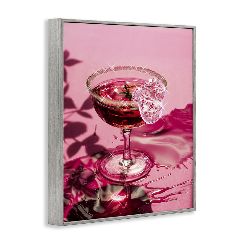 Art giclée rose par Ziwei Li, Estampe numérique Farmhouse, H 30 po x l 24 po