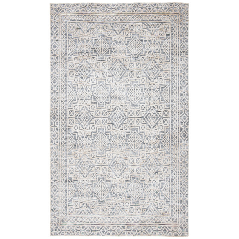 Tapis performance tissé à la main Glasscock, Rectangle 4 pi x 6 pi