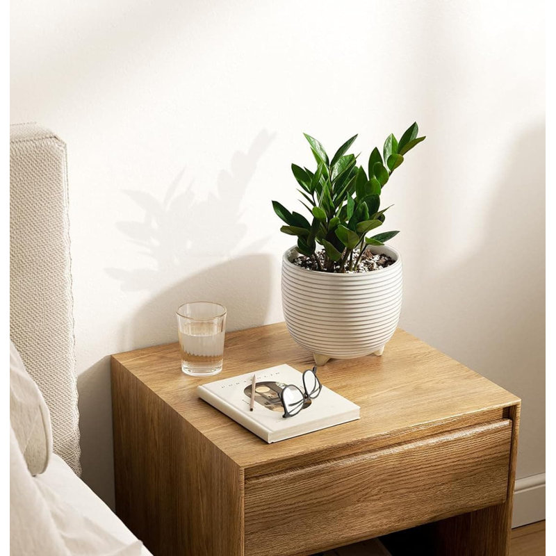Ceramic Pot Planter, White