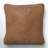 Carroll Faux Leather Reversible Throw Pillow