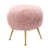 Loranzo 19.7" Wide Round Standard Ottoman-924268355