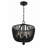 Conway Wrought Iron 4-Light Chandelier-336608187