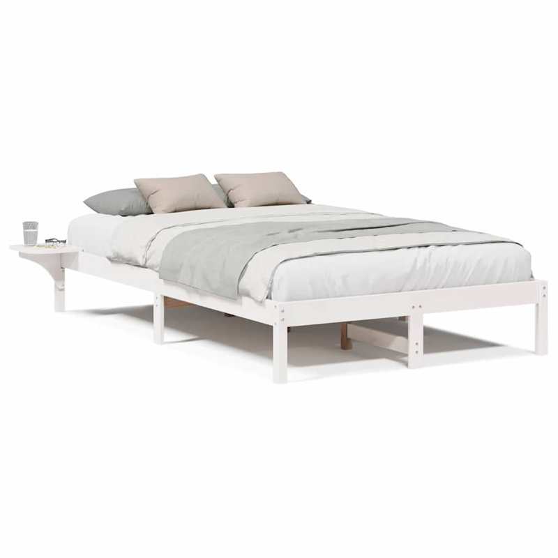Takiera Bed, Small Double (4'), White