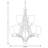 Devi 9 - Light Dimmable Tiered Chandelier-24418303