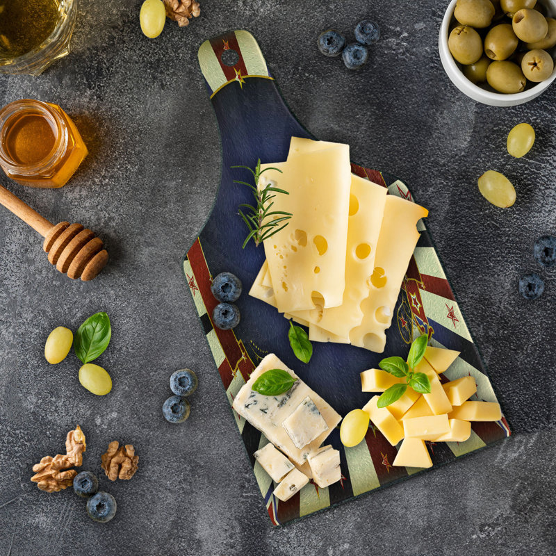 East Urban Home Glass Christam Cutting Board