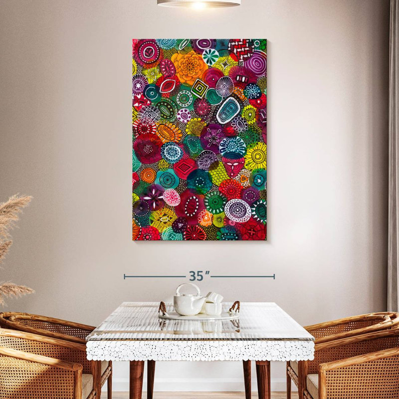 Kerner Autumn Jewels, 48" H x 32" W