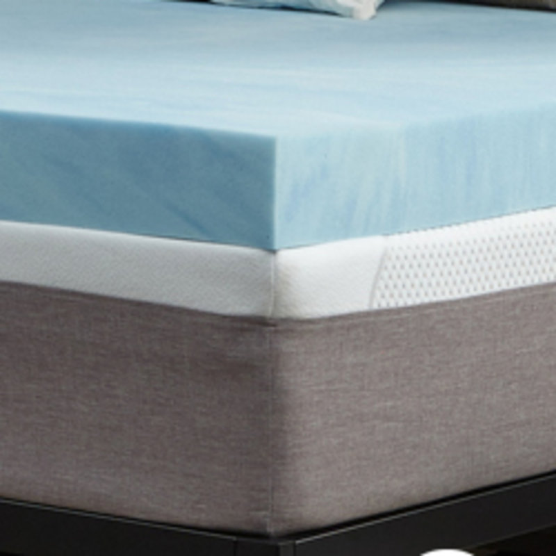 Comforpedic Loft from Beautyrest 4" Gel Memory Foam Mattress Topper, Full