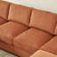 Canapé modulaire à assise profonde avec repose-pieds-1272053909