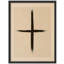 Reproduction d'art encadrée abstraite pour décoration intérieure moderne - 11 po x 14 po-116561668-116561670