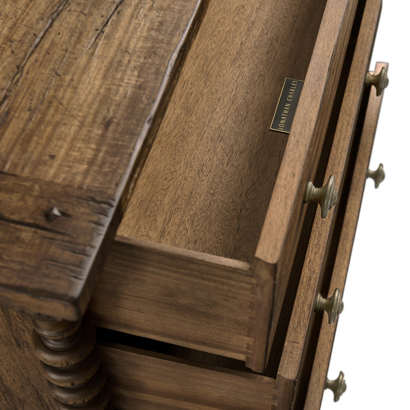 Tamarisk 3 - Drawer Solid Wood Nightstand