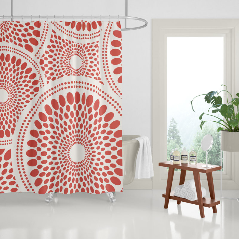Rideau de douche Pierson, Corail