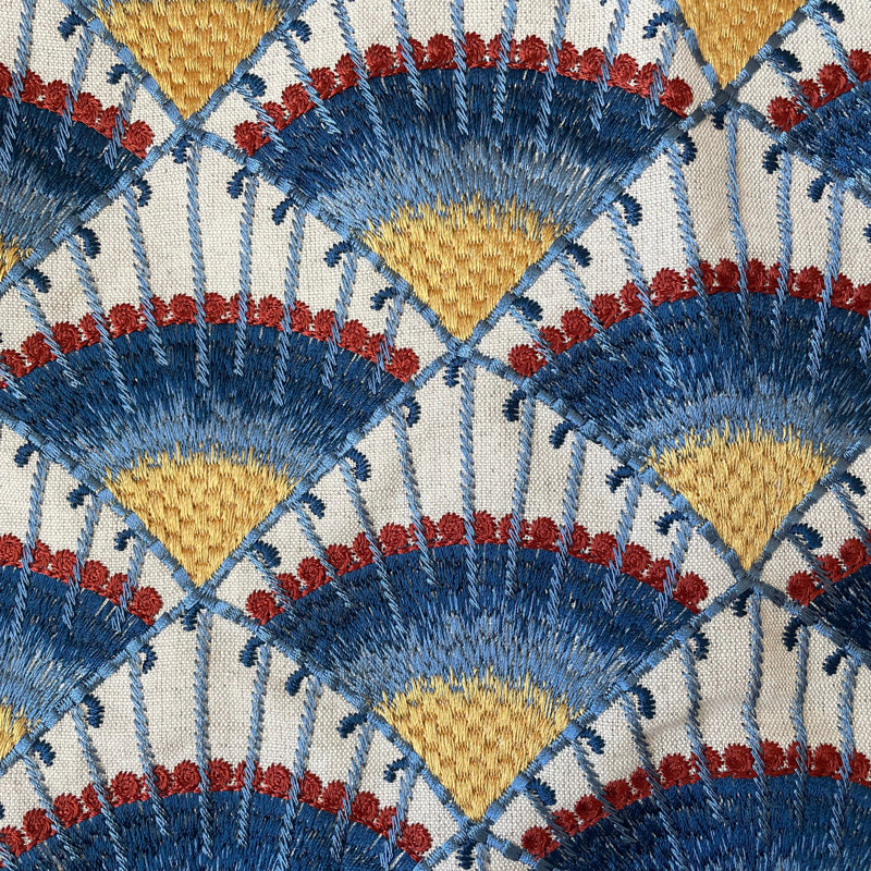 The Met x Ann Gish Maiolica Padded Throw