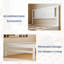 Canapé-lit en bois de pin blanc cassé avec lumières DEL, station de charge USB Type-C, canapé-lit en bois extensible-129908343