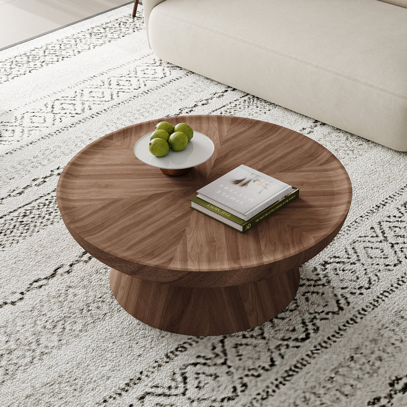 Table basse Mid-Century Modern, Brown