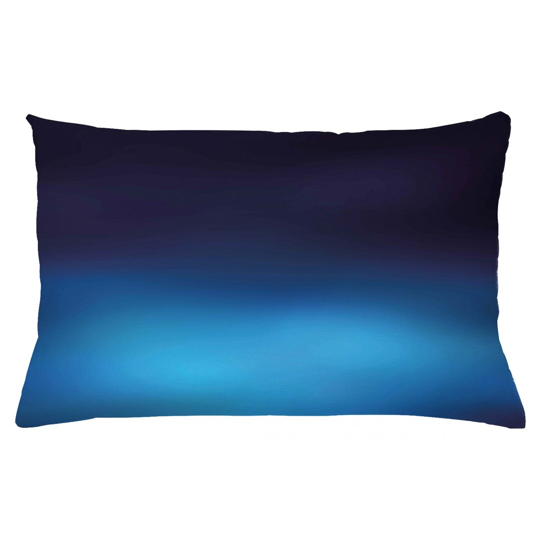 Kissenbezug, Blau Ombre Ozean inspiriert, Marine, Dunkelblau