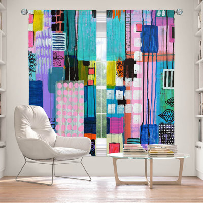 Flemon Room Darkening Curtain Pair