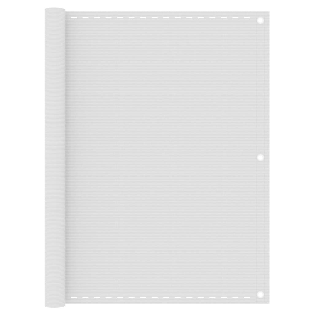 Chauvigny White Plastic Yard/Privacy Fence
