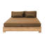 Monterey Teak Outdoor Daybed Lounger-959551082
