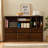 Modern Simple Standing Rubber Wooden Bookcase-106411745-106411748