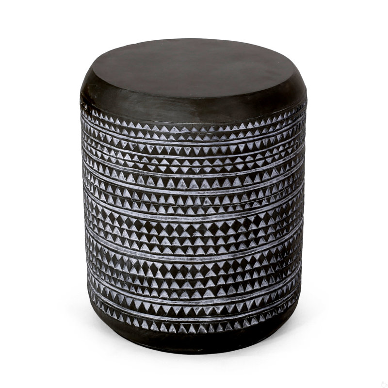 Outdoor Lightweight Concrete Side Table
