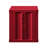 Red Finish Nightstand W/USB-1506462650