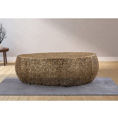 Élégante table basse ovale