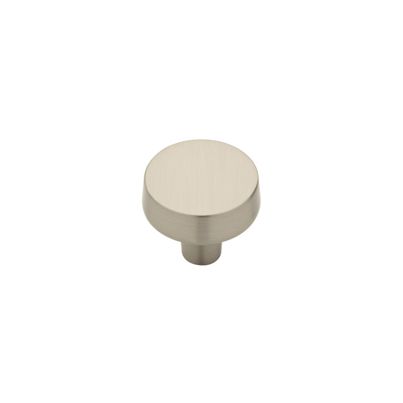 1 3/8" Diameter Mushroom Knob, Satin Nickel
