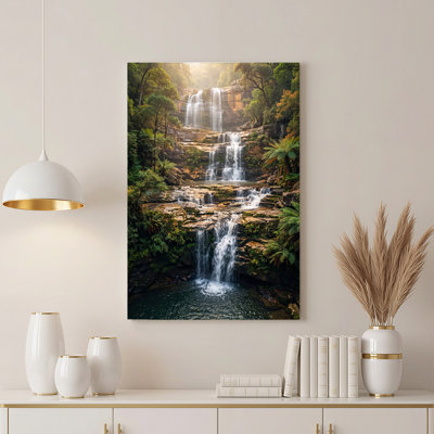 Art mural sur toile à plusieurs niveaux
