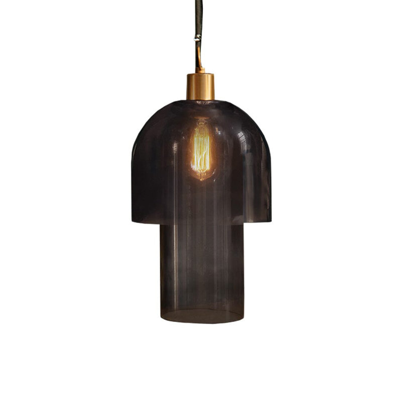 1 - Light Natural Pendant, 42cm H x 25cm W