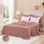 Ensemble de couette fleurie pour lit queen, parure de lit à fleurs roses, ensemble de lit fleuri vintage doux, couette légère toutes saisons-133774719-133774720