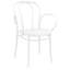 Chaise d'appoint empilable pour patio Farrah-160851670