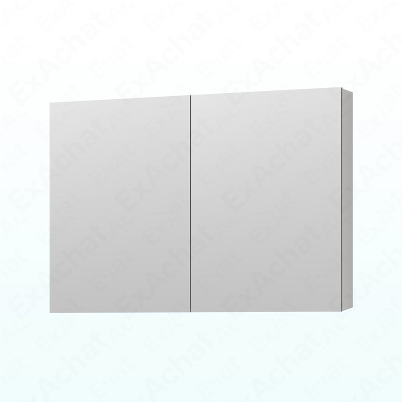 Armoire à pharmacie avec miroir à bords biseautés 36 po x l 26 po, H 36 po x l 26 po x P 4,8 po