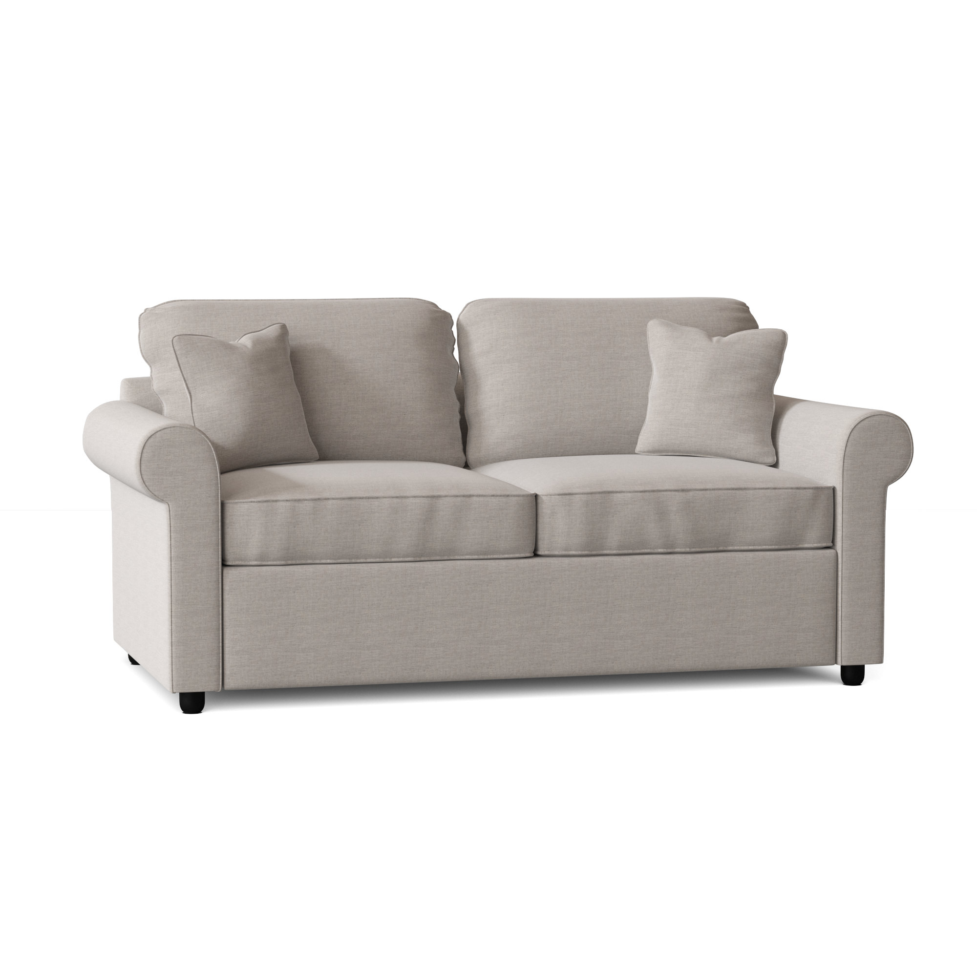 Warrington 76'' Upholstered Sofa, Cast Silver Sunbrella®
