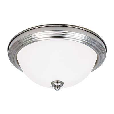 Plafonnier encastré à trois lumières Geary de Génération Lighting 