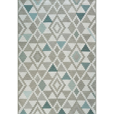 Albritton Geometric Indoor / Outdoor Area Rug