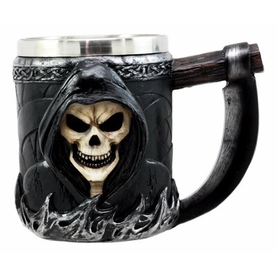 World Menagerie Naelle Death Grim Reaper Melamine Coffee Mug 