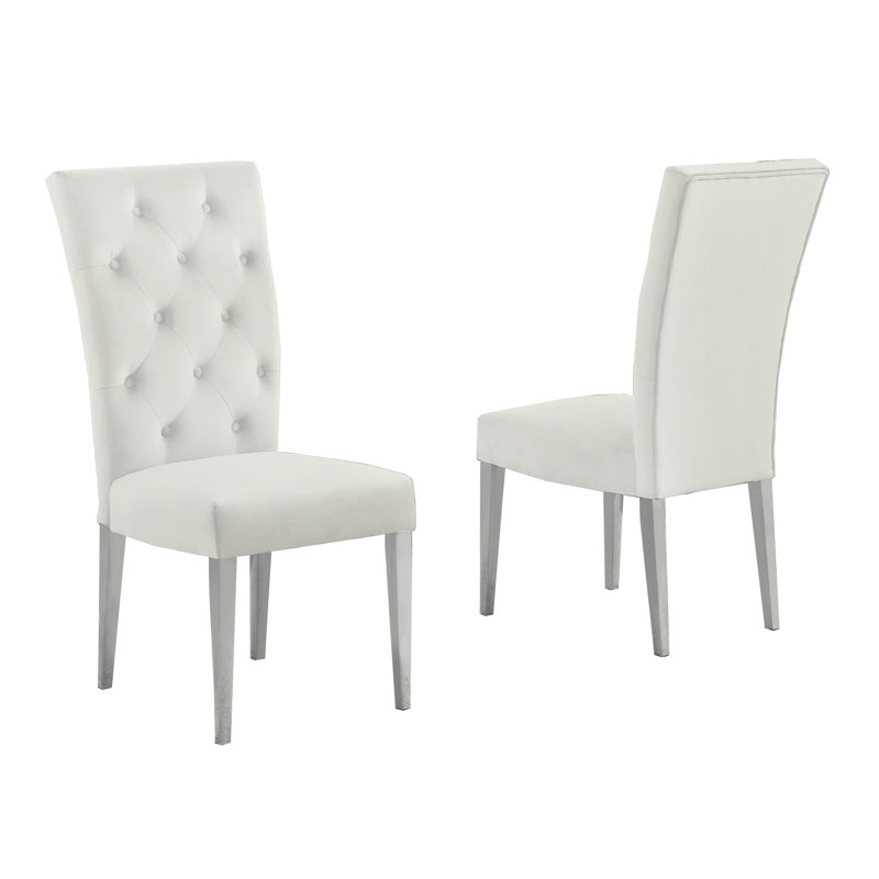 Beriguette 6 - Person Dining Set, Silver, Cream/Silver