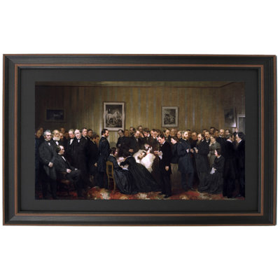 Framed The Last Hours Of Abraham Lincoln By Alonzo Chappel