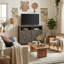 Commode 6 tiroirs avec tablette média Arrilla-693770146