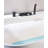 1 Handle Bathroom Roman Tub Faucet with Diverter