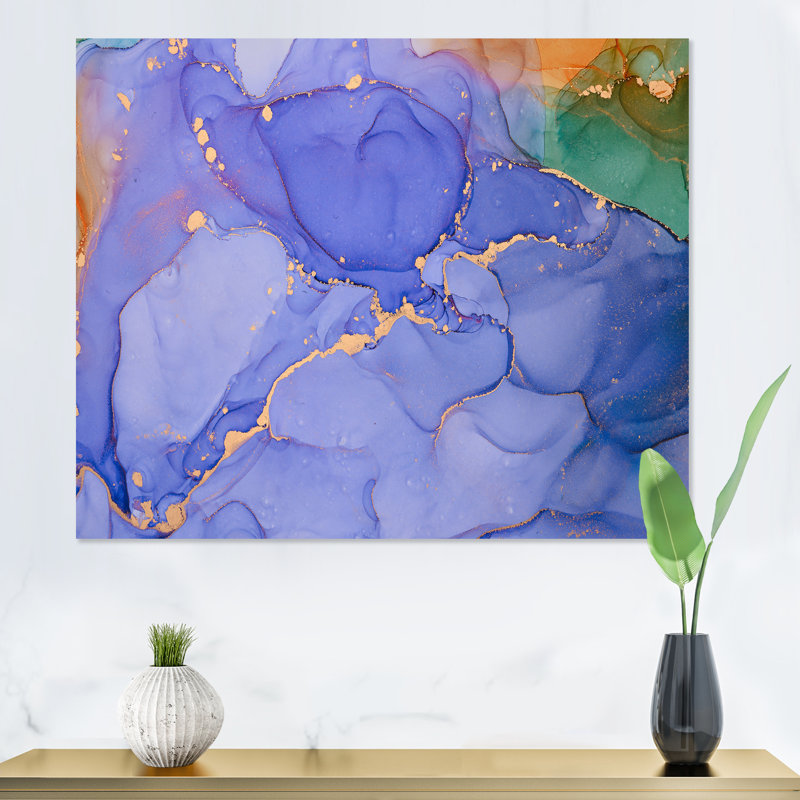 «Mauve», impression sur toile, H 12 po x l 20 po x P 1 po, Toile tendue