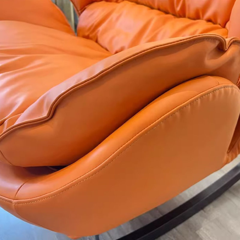 Chaise berçante double moderne et confortable