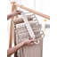 Cintre pour pantalons pliable en acier inoxydable-1324937748