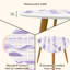 Ensemble de 2 tables basses gigognes Triangle