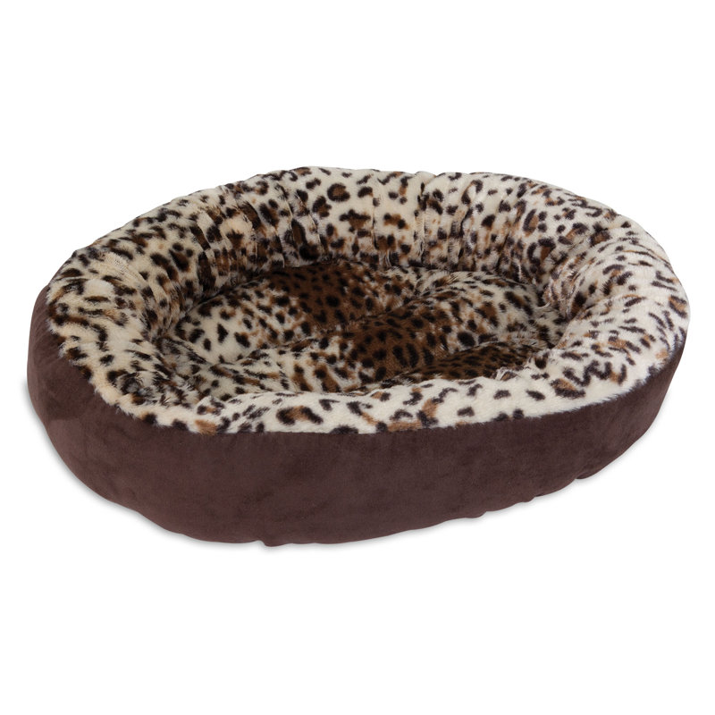 Michaelson Animal Print Polyester Pet Bed