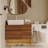 Floating Single Small Bathroom Vanity With Sink