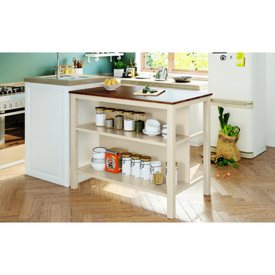 43.96 " W Kitchen Island
